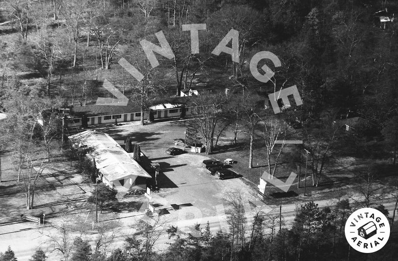 Indian Trail Motel - 1993 Aerial (newer photo)